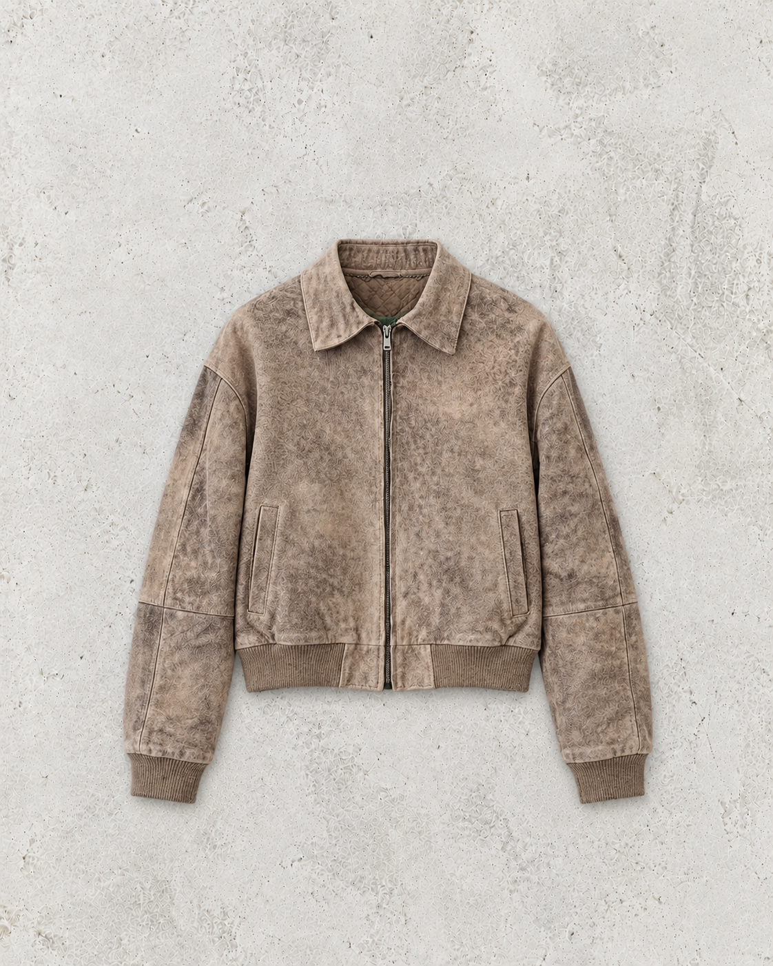 Vintage Wildlederjacke