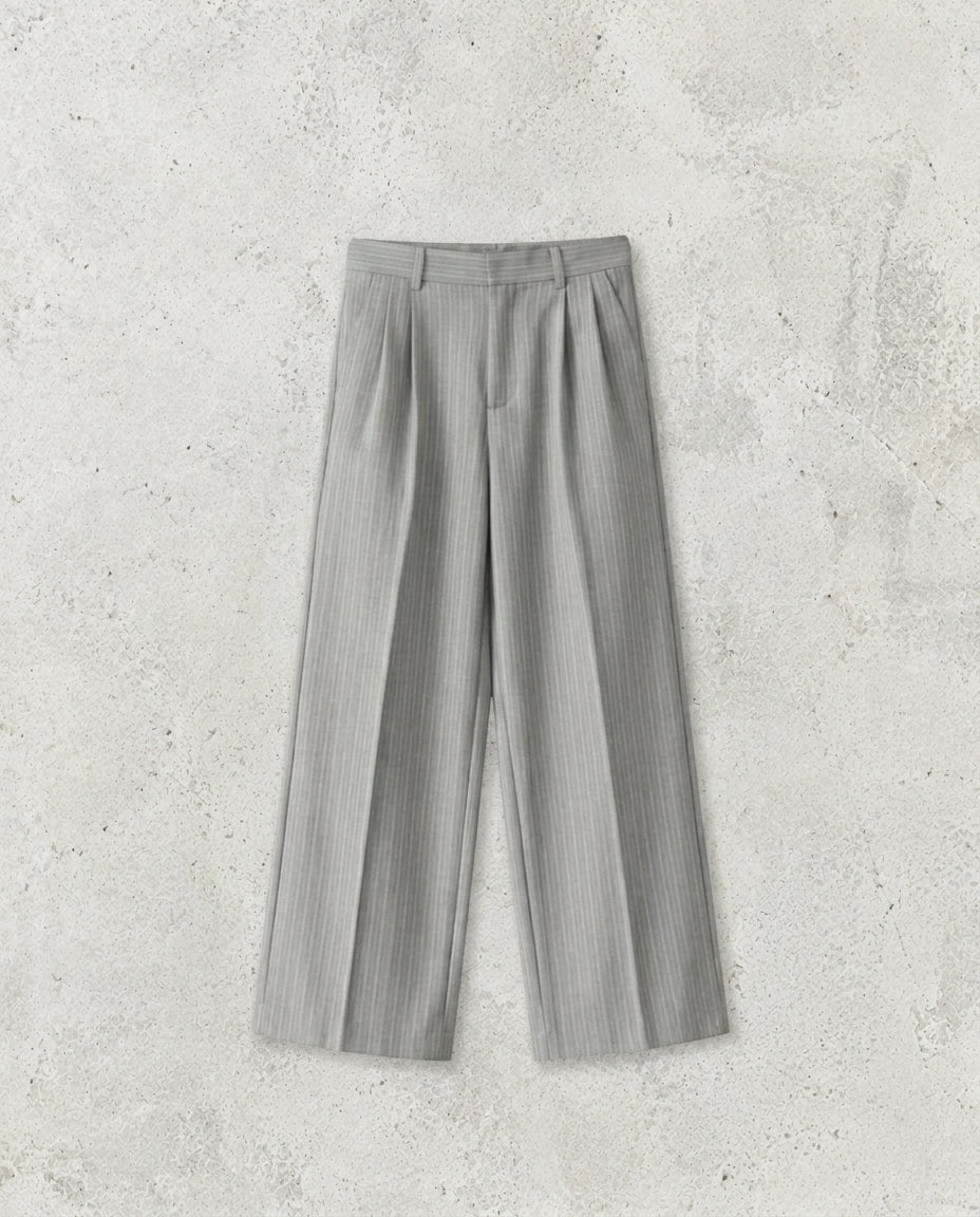 Anzughose, Nadelstreifen Baggy Design