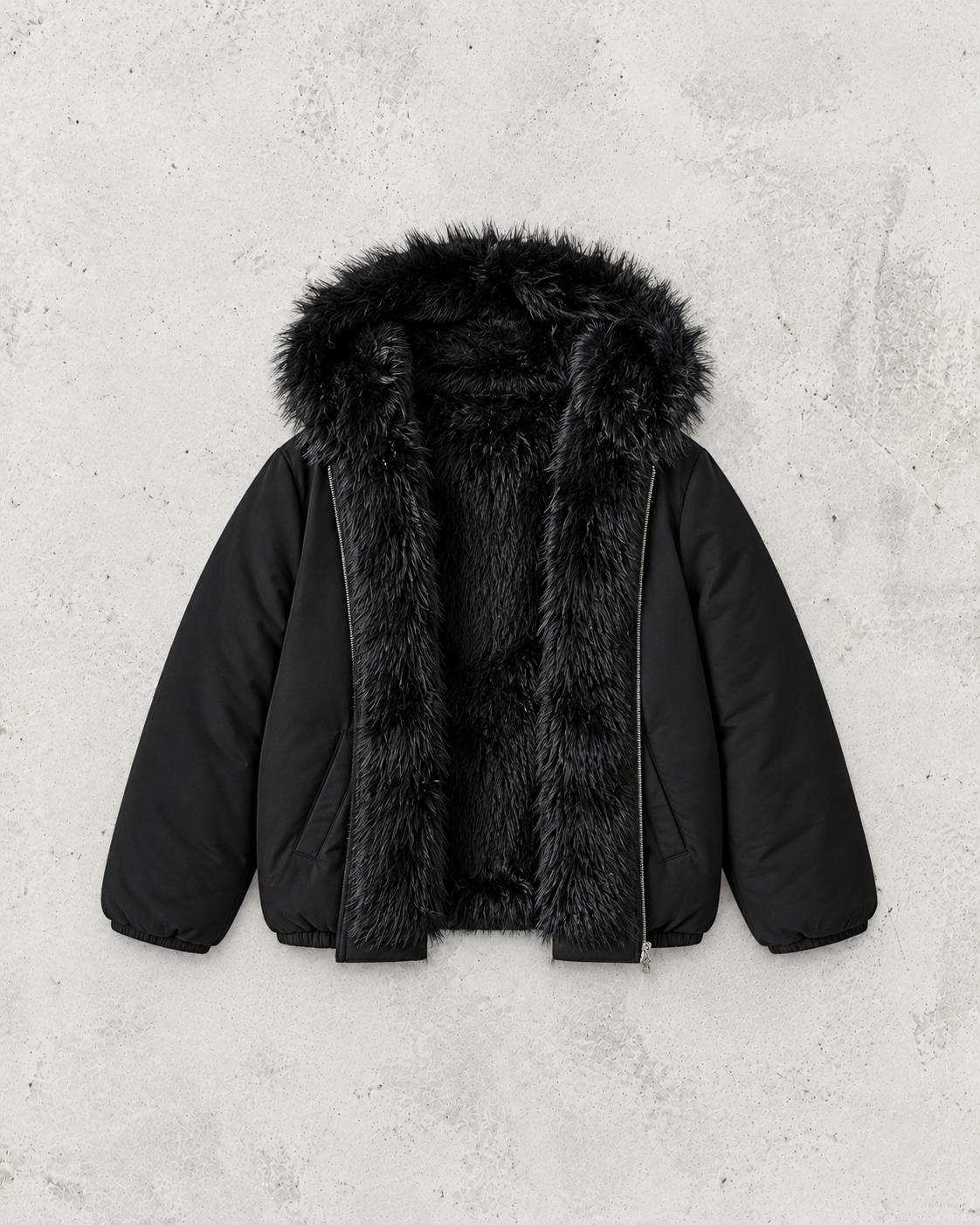 Faux Jacke