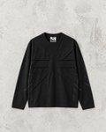 Retro Kreuz Sweatshirt Langarm