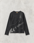Langarm Shirt mit Nieten