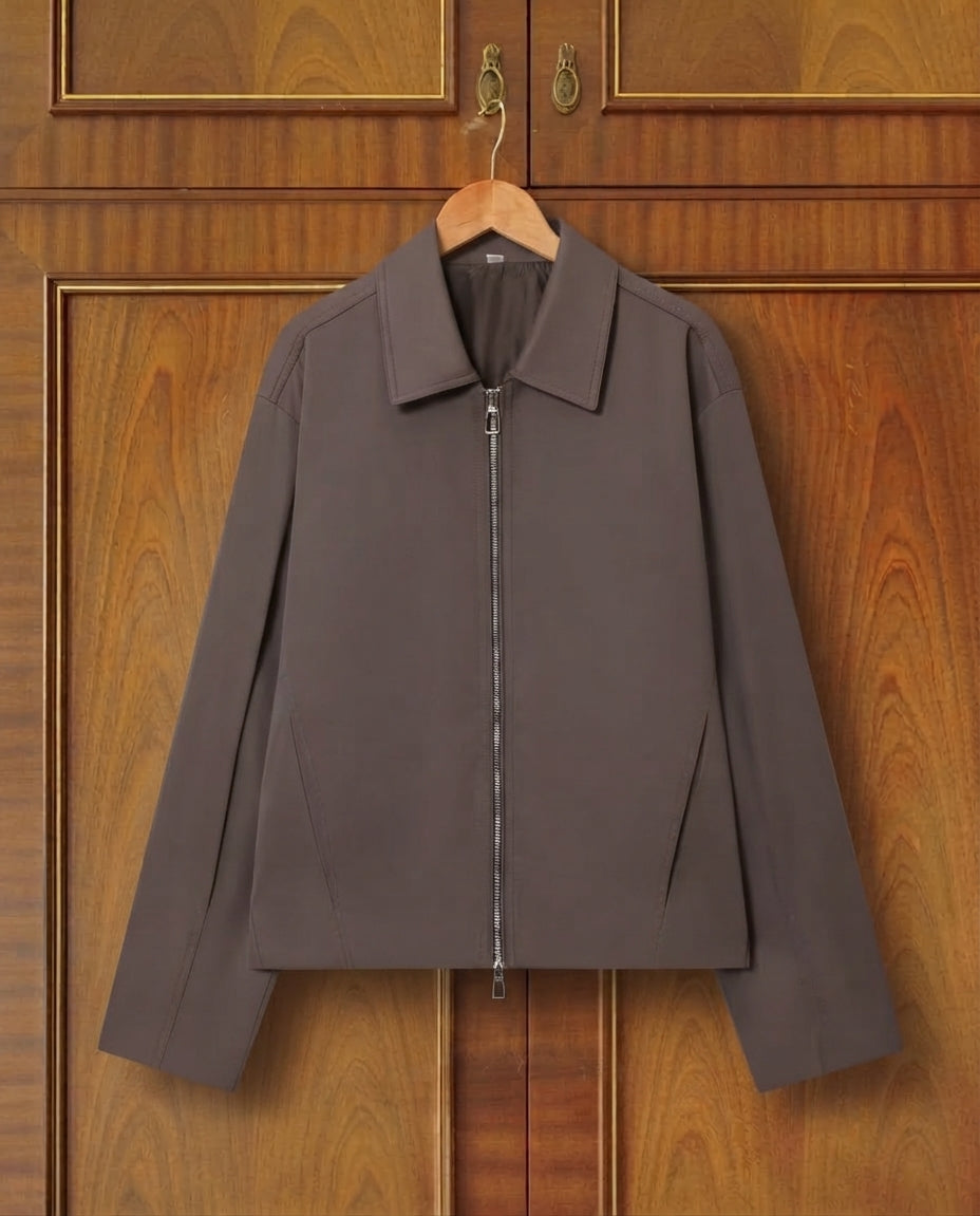 Casual Crop Jacke