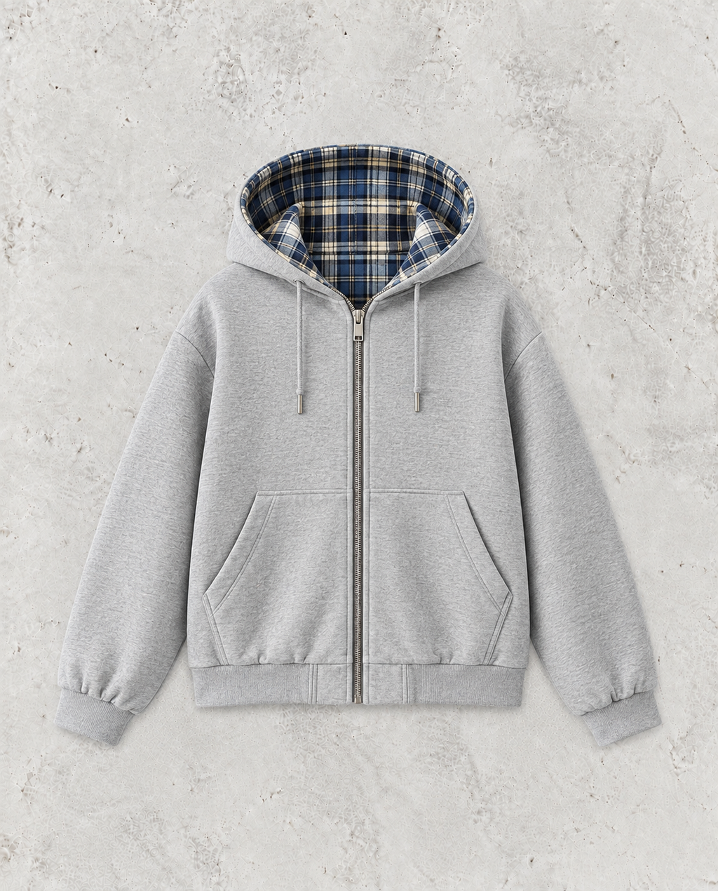 Reverse Double Side ZIP