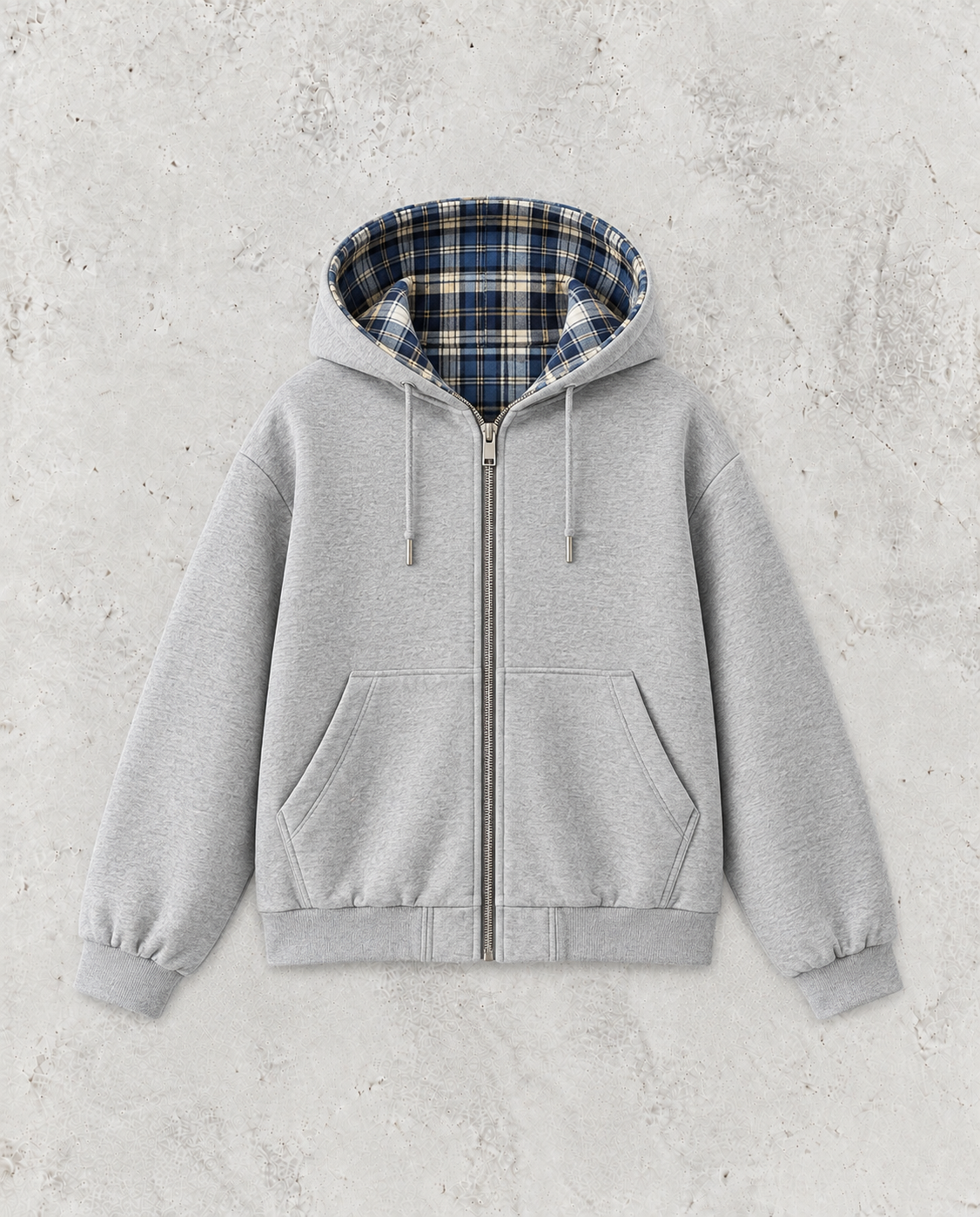 Reverse Double Side ZIP