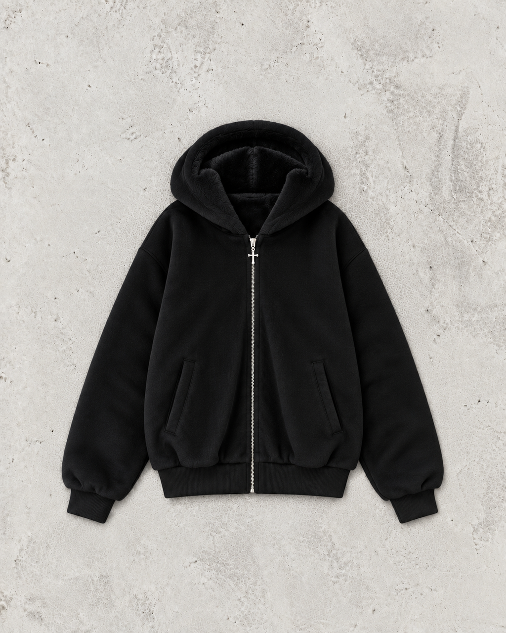 Reverse Double Side Zip