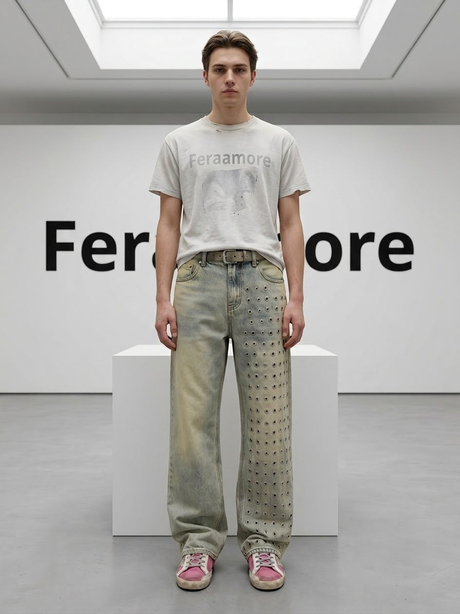 Women's Designer Baggy Jeans Y2K Japanese Harajuku Wide-Leg American Retro Punk Goblin Core Long Pants New Trend