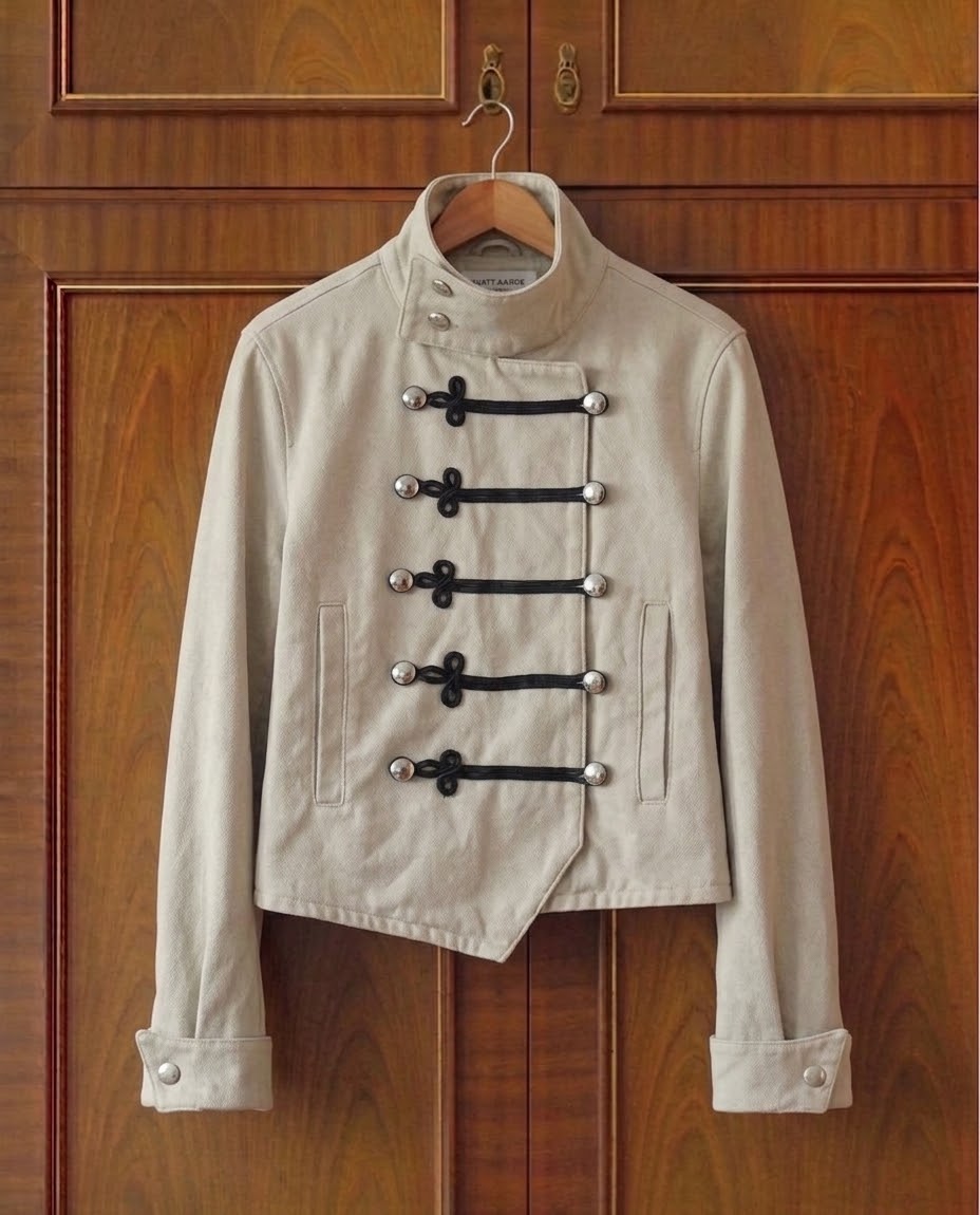 Streetwear Napoleon-Style Y2K Jacket Hip-Hop Button-Up Jacket Harajuku Goth Clothes Trend Punk Oversized Y2K Long Sleeve Tops Subculture