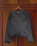 Langarm Shirt mit Nieten