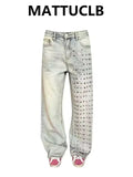Damen Designer Baggy Jeans Y2K Japanischer Harajuku Weit Geschnittene Amerikanische Retro Punk Goblin Core Lange Hosen Trend Neu
